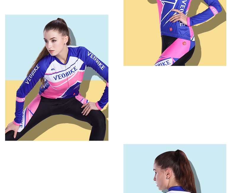 Tenue de cyclisme femme VEOBIKE - Ref 2211643 Image 17
