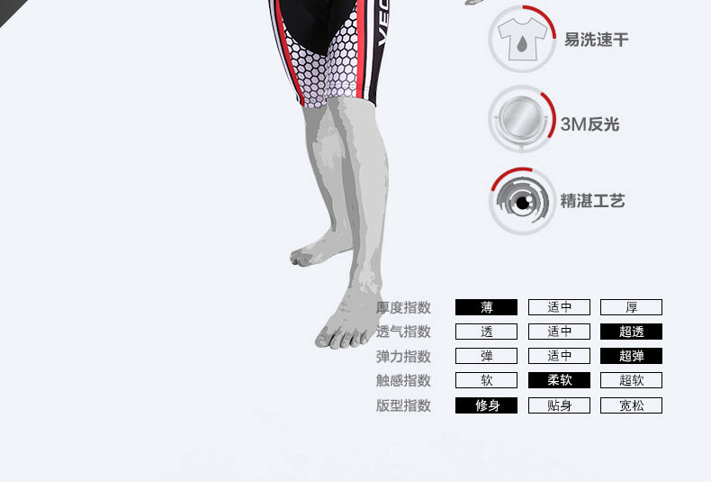 Tenue de cyclisme homme VEOBIKE - Ref 2230779 Image 12