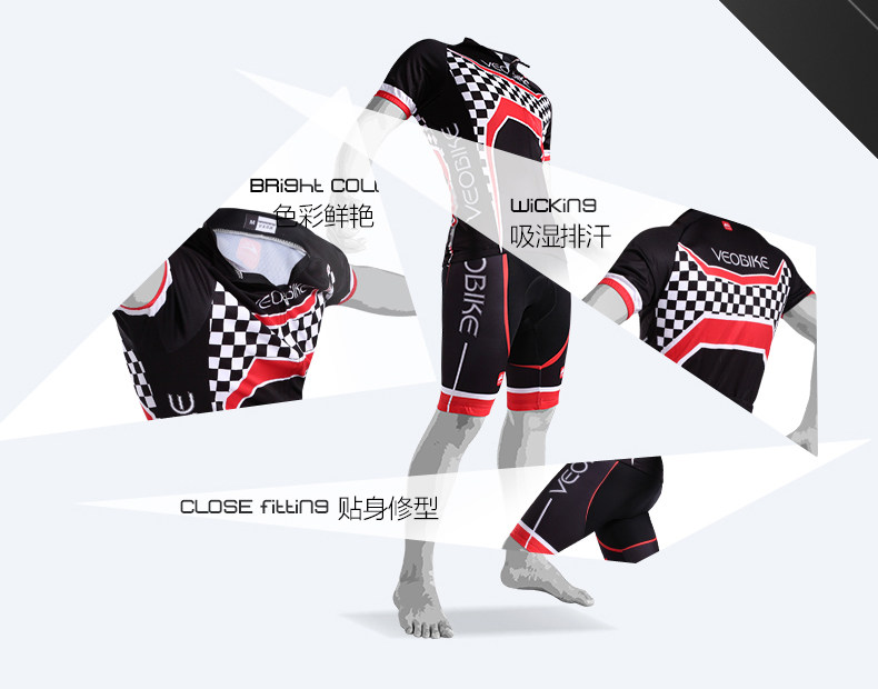 Tenue de cyclisme homme VEOBIKE - Ref 2230795 Image 10