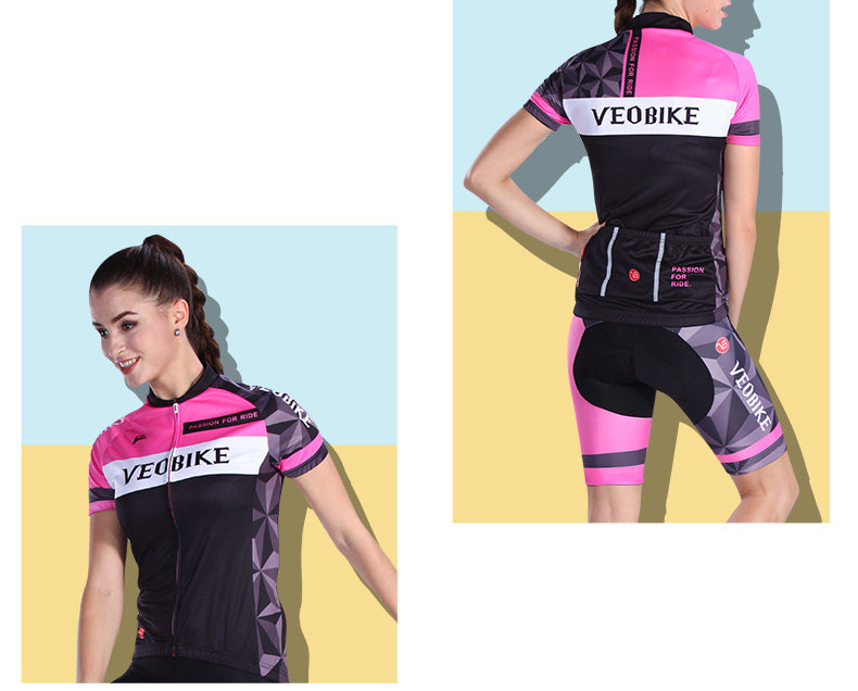 Tenue de cyclisme femme VEOBIKE - Ref 2230803 Image 18