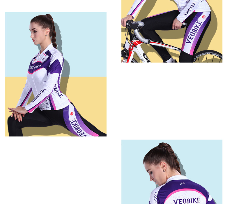 Tenue de cyclisme femme VEOBIKE - Ref 2208206 Image 17