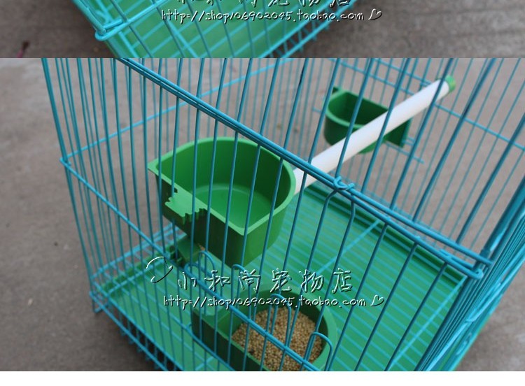 Hộp thức ăn cho chim lồng chim lồng thỏ lồng chim máng chim thức ăn chim chim cung thỏ lồng phổ lồng lồng - Chim & Chăm sóc chim Supplies máng ăn cho chim