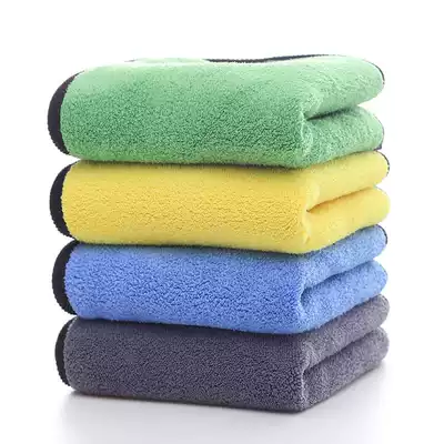 Special towel for car cleaning cloth does not shed hair, does not leave marks, car glass absorbent cloth, non-deerskin towel, thickened car wash towel
