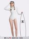 Women's Diving Suit, Jellyfish Clothing, Surfing Sun Protection, 2025 New Model, Long-Sleeve Quick-Dry One-Piece Wet Suit, Snorkeling Hot Spring Swimsuit