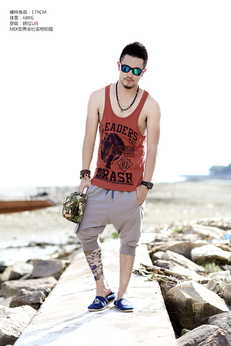 Débardeur homme Woolen gilet MIXLIMITED pour été - Ref 1583278 Image 8