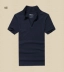 Mùa hè mới phong cách Cotton đứng cổ áo sơ mi polo nam Màu rắn lọt khe vạt áo ngắn tay Paul PL005 active shirt Polo