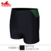 Quần bơi nam quần bơi nam thời trang quần boxer thoải mái kích thước lớn suối nước nóng chống clo nhanh khô quần bình thường - Nam bơi đầm quần bơi tam giác nam Nam bơi đầm