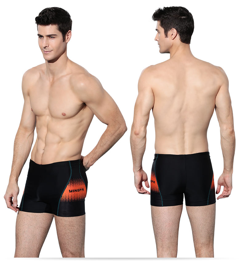Anh tóc boyshort đồ bơi nam thời trang in quần bơi suối nước nóng kích thước lớn thoải mái chống clo nhanh khô giải trí dân sự quần tắm nam