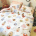 Red Tide mạng thương hiệu sinh gia đình bốn chic1.5 / 1.8 / 2.0 1.2 sinh viên ký túc xá ba mảnh vải quilt - Bộ đồ giường bốn mảnh bộ chăn ga gối Bộ đồ giường bốn mảnh