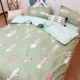 Wu Jinyan cùng một phong cách màn ngủ chuối đỏ rời gia đình bốn in đơn giản lanh gió quilt bên ký túc xá sinh viên 1.5 - Bộ đồ giường bốn mảnh