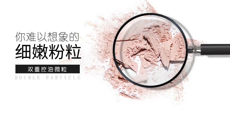 Phấn phủ trang điểm khoáng Collagen Dermafirm Defei Hàn Quốc Kiểm soát dầu nhẹ Bền lâu Tự nhiên Li Jiaqi Khuyên dùng - Bột nén