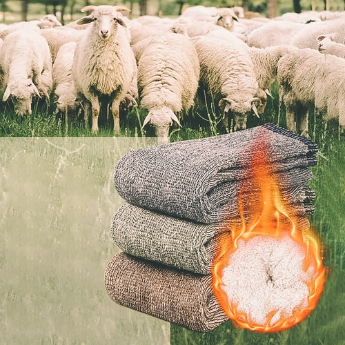 暖身先暖脚|美利奴羊毛袜男女加厚冬季中长筒雪地袜超柔软保暖袜