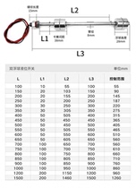 Temperature sensor stainless steel switch water level float switch high and low liquid level water level controller double switch high