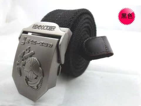 Thời trang nam lựu đạn thời trang thép đầu nam đai vải quần trẻ trung Hàn Quốc [Grenade] dây nịt da cá sấu