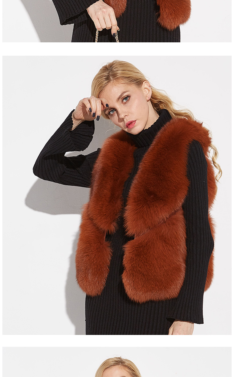 Manteau de fourrure femme RLMARNEA     - Ref 3174831 Image 21