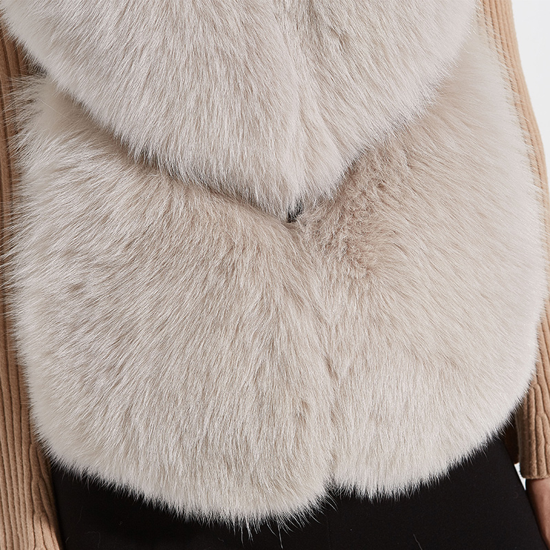 Manteau de fourrure femme RLMARNEA     - Ref 3174831 Image 4