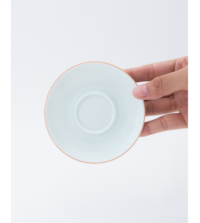 Circular cup mat tea accessories against hot insulation pad saucer cup saucer kung fu tea cup mat