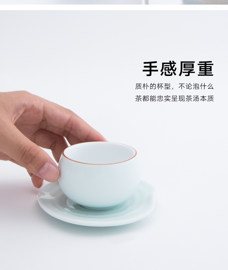 Ceramic cups sample tea cup master cup single cup home small cup tea light cup bowl kung fu tea set