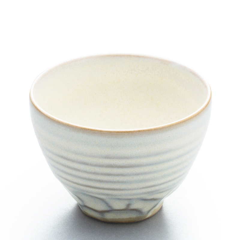And creation of white pottery teacup manual sample tea cup kung fu tea set Japanese ceramic cups cup master cup single CPU
