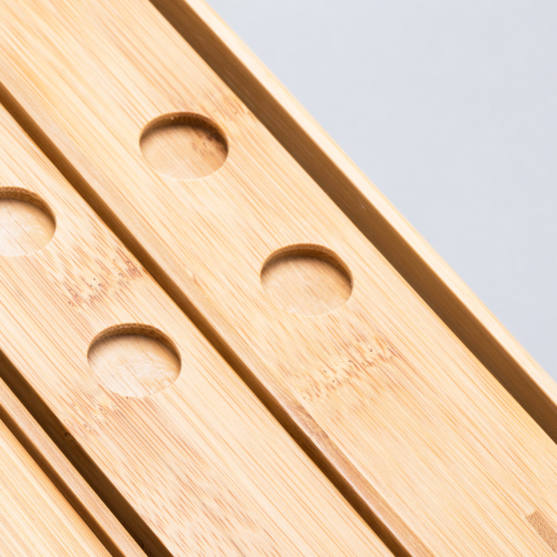 The creation of three And the layers of pu - erh tea tray box points reward to serve tea to the open bamboo tea tray tea accessories package mail box