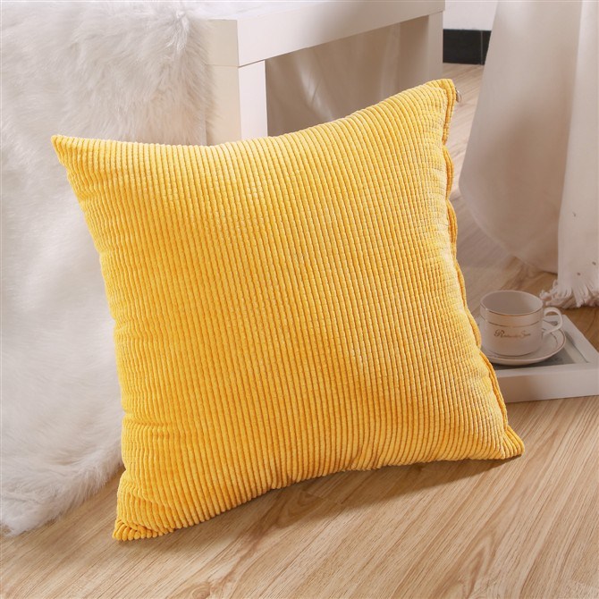 Tùy chỉnh làm thêm lớn màu lớn vải nhung gối ôm ghế sofa
