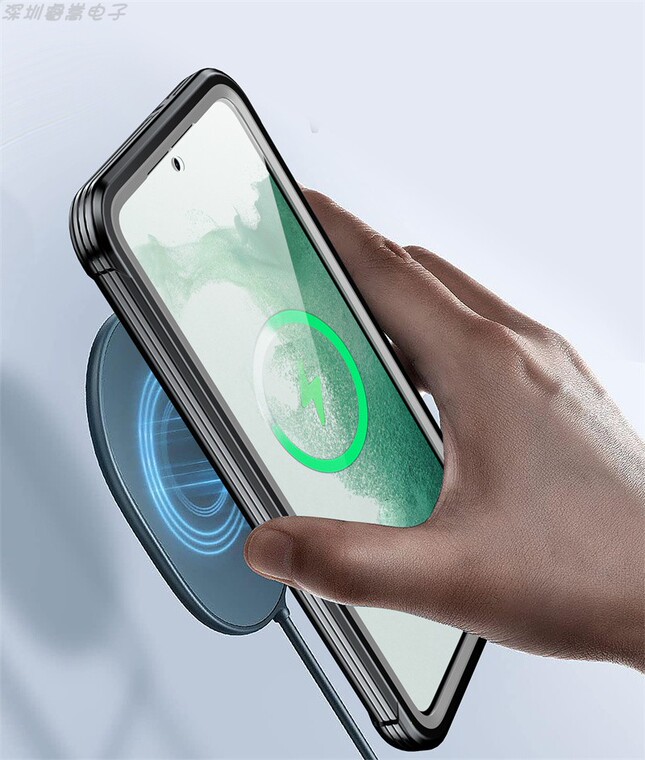 360 Degrees Full Protection Tough Shockproof Tempered Glass S23, S23 Plus, S23 Ultra Samsung Phone Case
