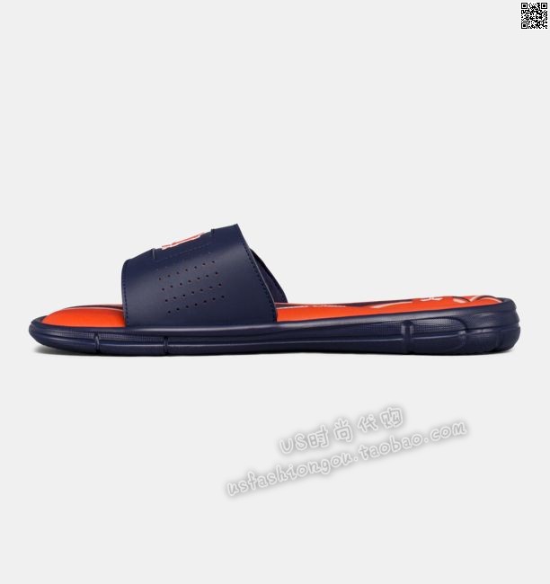 Mỹ mua lại dép nam UnderArmour đệm siêu nhẹ có thể điều chỉnh dép thể thao 2018 giày quai hậu nữ