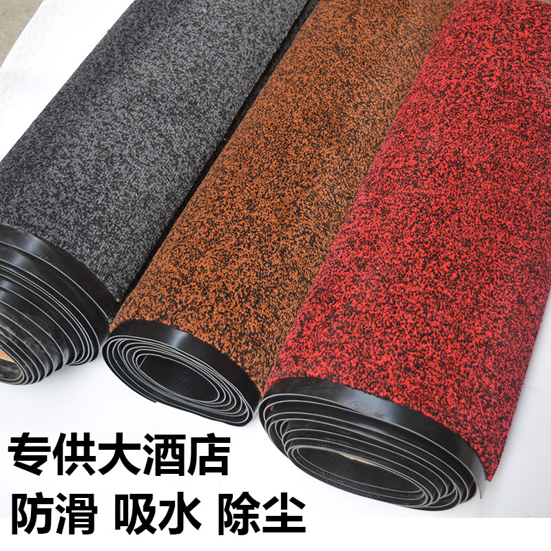 Customized hotel entrance door mat office entrance door mat shopping mall entrance nylon foot mat