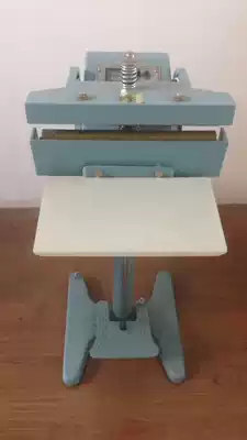 PFS-200 300 400DD pedal sealing machine aluminum frame non-heating sheet pure copper block heating straight grain mesh