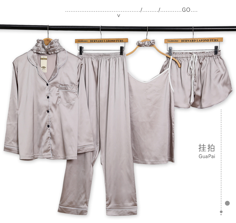 Pyjama pour femme à manches longues - Ref 2995772 Image 13