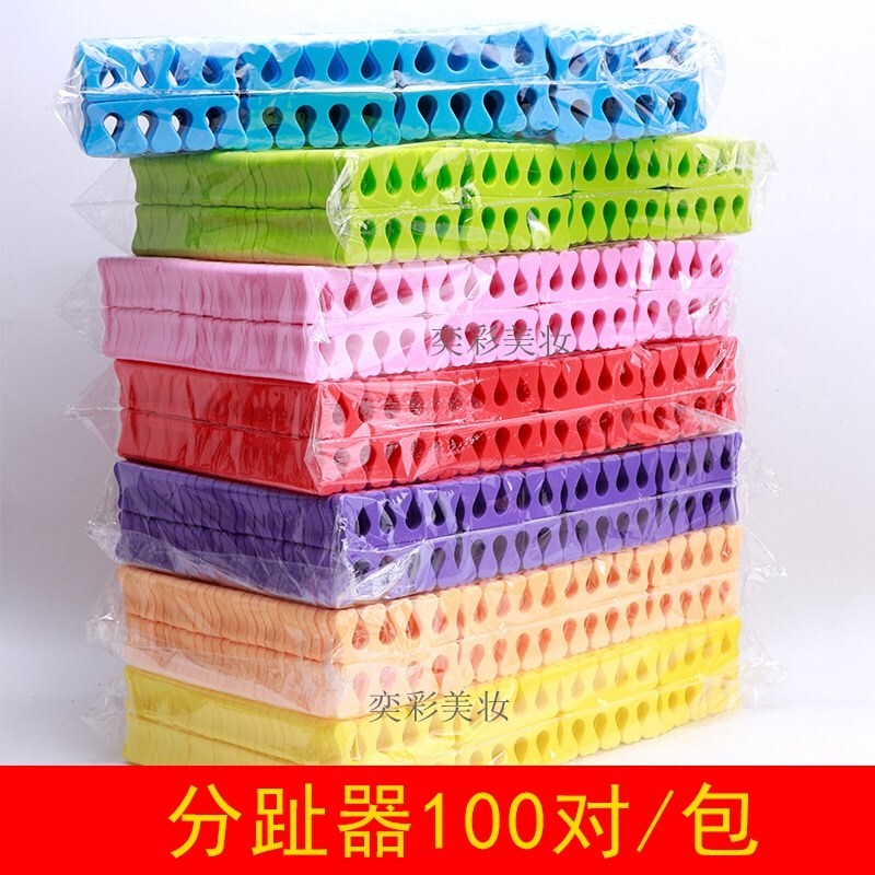 Sponge Toe Separator for Pedicure, Japanese Style Toe Separator, Pearl Manicure, Toenail Separator, Disposable