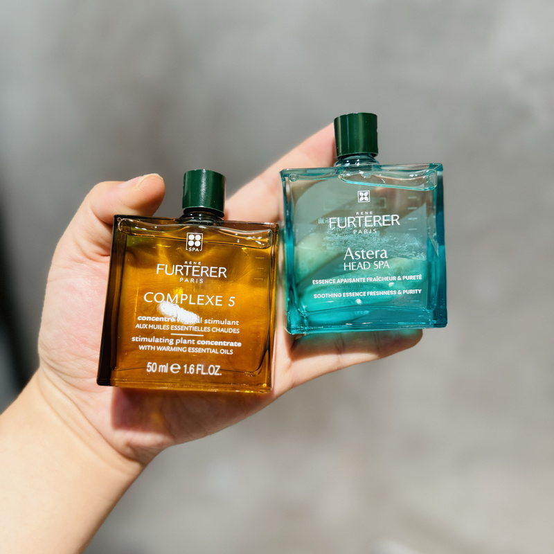 Furterer No. 1 No. 5 Essential Oil Scalp Care Pre-Wash Essence Soothes, Deep Cleanses and Controls Oil