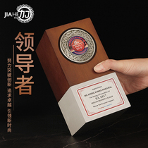 Trophy medals customized creative personality wooden metal Trophy medal competition awards souvenir