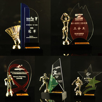 JIAHE plus trophy Challenger Series tough acrylic trophy badminton sports trophy