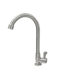304 Stainless Steel Faucet for Kitchen Sink, Dishwashing Basin, Rotating, Thickened, Brushed, Single-Hole, Single Cold Water Faucet