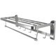 304 Stainless Steel Bathroom Folding Towel Rack, Drilled Bathroom Storage Rack, Toilet Washroom Towel Rack