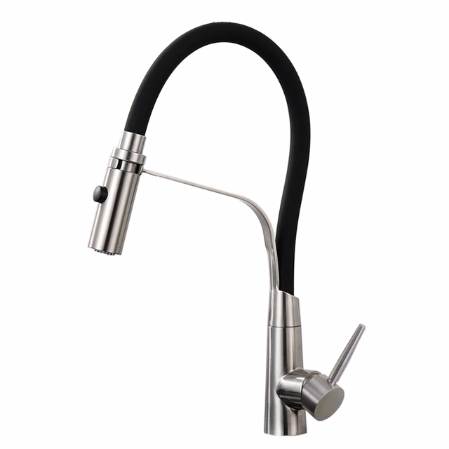 304 Stainless Steel Hot and Cold Bracket Universal Rotating Faucet Kitchen Sink Bathroom Dual-Mode Water Outlet Faucet