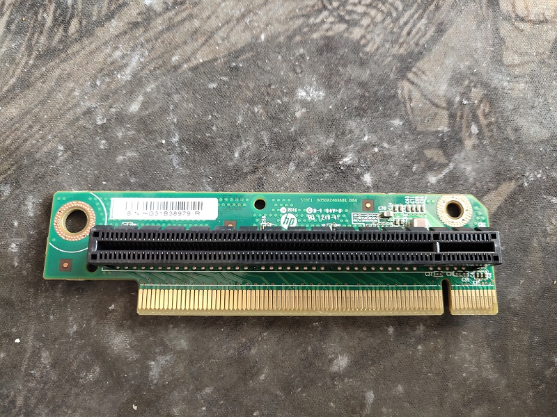 Demolition graphics card adapter slot 1U reverse server motherboard X16pci-e turn card right steering riser 