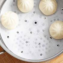 Kitchen oil-absorbing paper steamed bun breakfast pig bag steamed pad disposable steamed paper food special high temperature resistant steamed pad