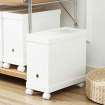 Plain simple assembly storage box storage tray desktop removable rectangular storage box plastic narrow length