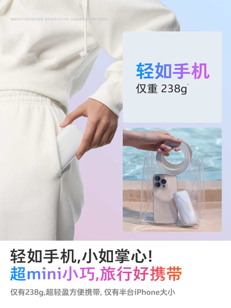 [Super Hot Item] Tulas Yoga Power Bank with Retractable Cable, 3C Certified, Airplane-Friendly, 2026 New Model, National Standard, Compact and Portable, Suitable for Apple, Mini and Easy to Carry