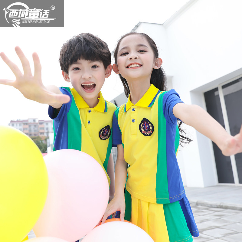 Kindergarten Garden Uniform 61 Performance clothes Summer new primary and middle school students Games Opening ceremony Opening class Uniforms School Uniform