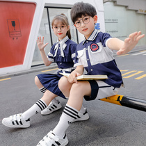 Kindergarten garden clothes summer new leisure student clothes boys short-sleeved girls dress School uniforms primary and secondary school students class uniforms