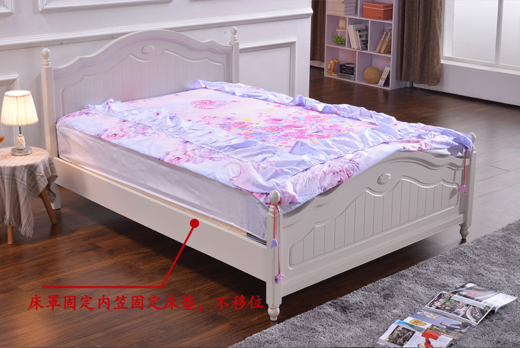 Cố định giường nệm bìa Li giường bông 1.8 vận chuyển trong phạm vi một mảnh duy nhất của giường bông khăn trải giường váy khai thác - Váy Petti váy giường