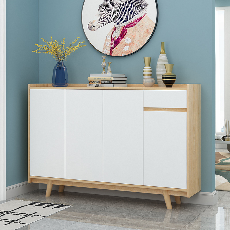 Nordic inbound shoe cabinet household doorway to modern large-capacity province space maskware cupboard locker