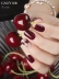 Nail Art Cherries Red Nail Polish Glue 2019 Đèn chiếu Màu mới Keo dán móng Barbie Kodan Wine Red Nail Polish Glue - Sơn móng tay / Móng tay và móng chân