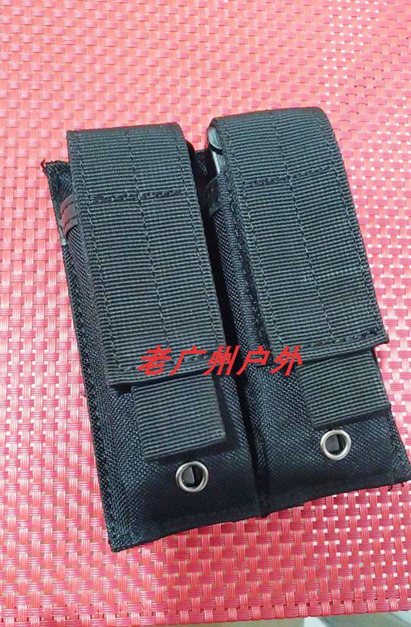 Outdoor Army Meme Molle Double Coulle Clip Bag 9mm Dual Couplets Clip Bag Tactical Vest Accessories Bag Waist Enveloping