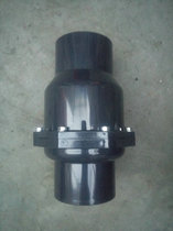 PVC check valve UPVC flip plate check valve corrosion resistant check valve plastic check valve DN65-100
