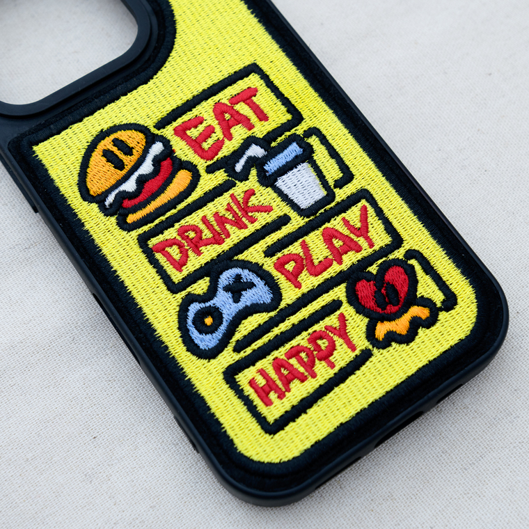 Eat Drink Play Happy Gamer iPhone iPhone Case for iPhone 17, 16, 15, 14 and 13 - view 4