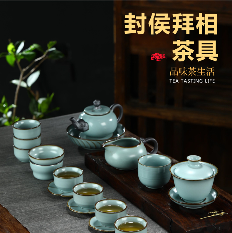 Between your up ceramic kung fu tea set tea cup teapot home office sitting room festival gifts gift boxes